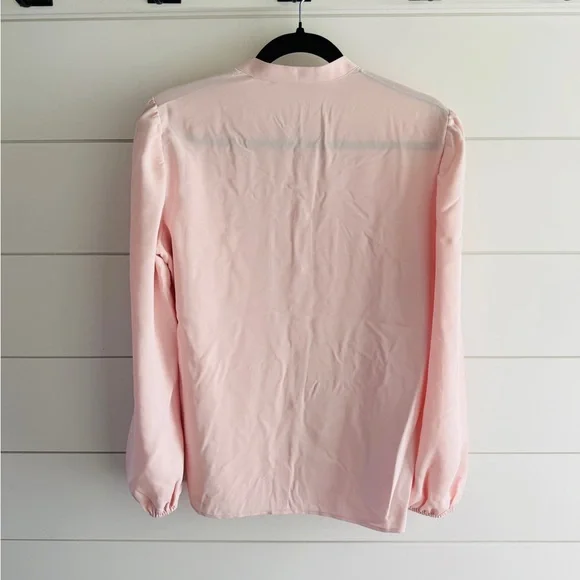 Express Light Pink Blouse, Size Medium - Picture 2 of 7